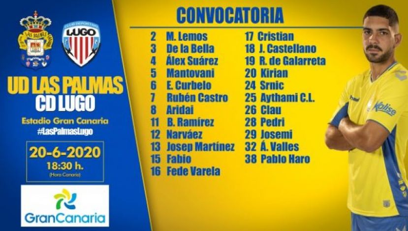 Radio Faro del Noroeste retransmite desde las 17.30 horas, el UD Las Palmas - CD Lugo