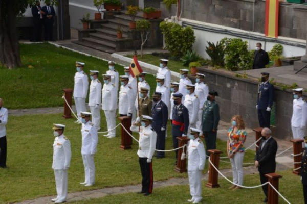 La Armada en Canarias conmemoró el 450 Aniversario de la Batalla de Lepanto