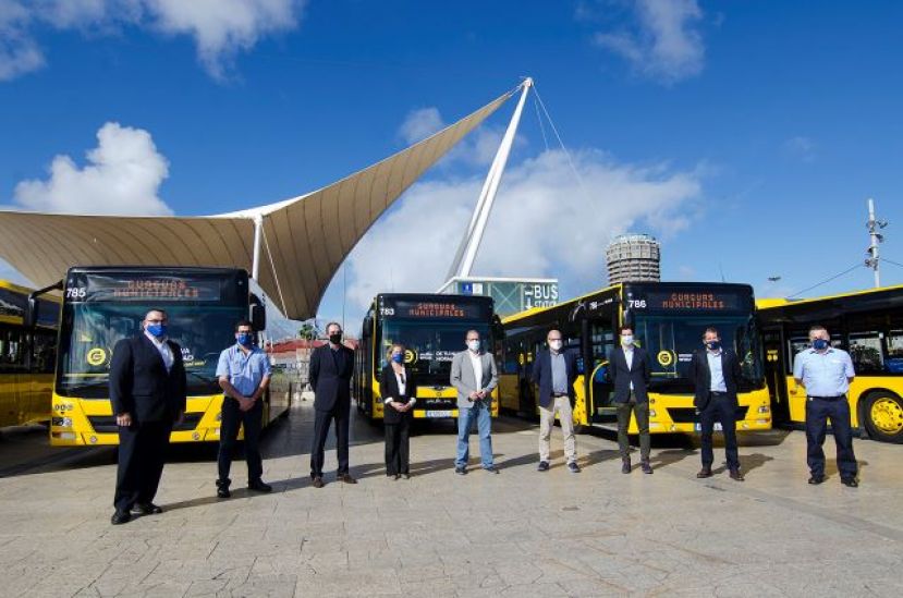 Guaguas Municipales incorpora 24 veh&iacute;culos MAN de doce metros