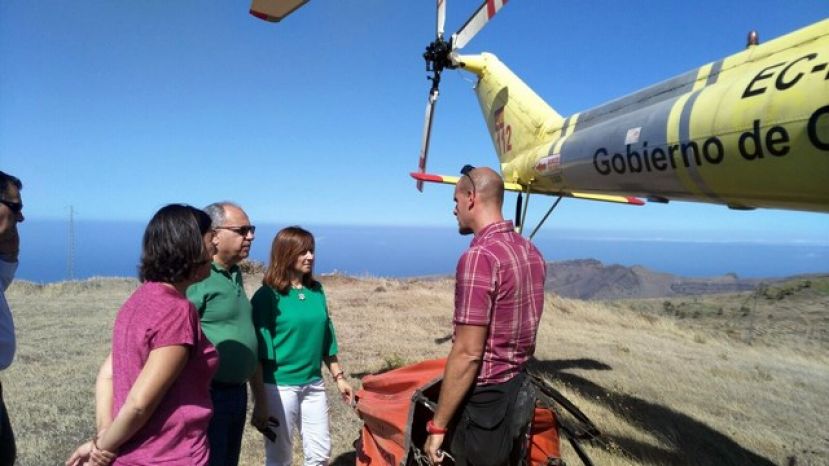 Convenio que garantiza la prevención y extinción de incendios en La Gomera