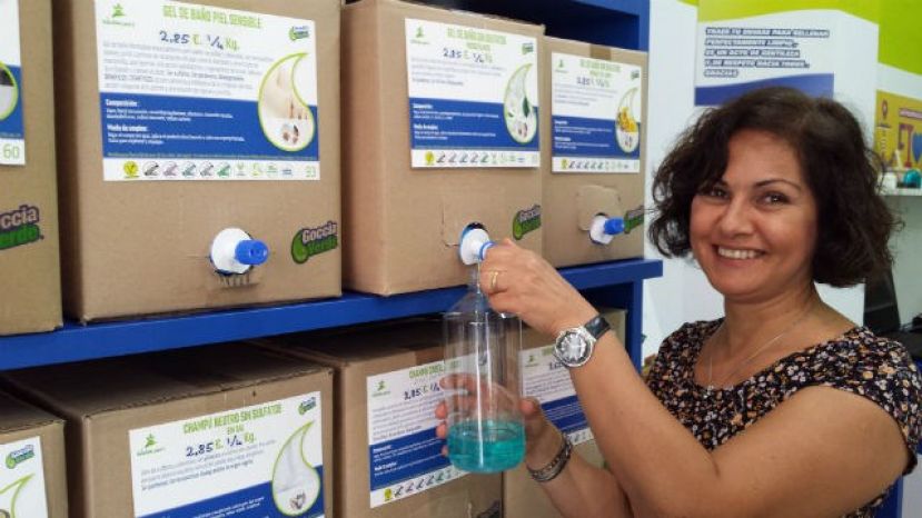 1ª tienda a granel de productos de limpieza e higiene biodegradables