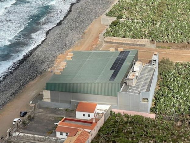 La Gomera: trabajos de autosuficiencia energ&eacute;tica en la Talasoterapia de Hermigua