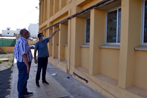 El Ayuntamiento de Gáldar pone a punto los centros escolares de cara al inicio de curso