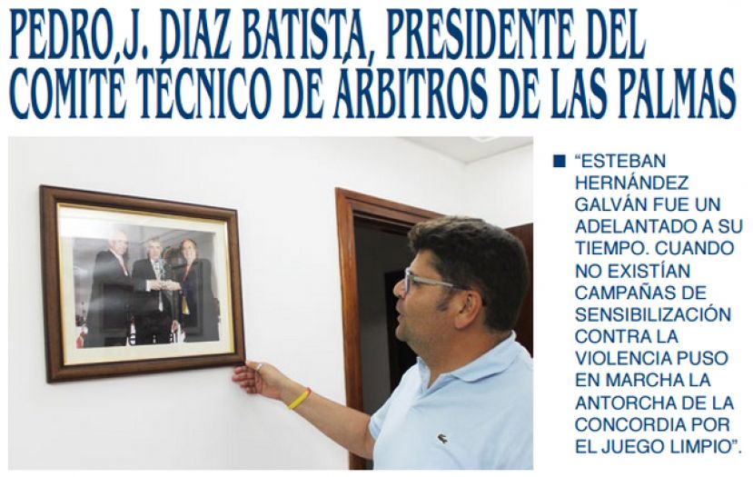 Este lunes estar&aacute; en Faro Deportivo el Presidente del Colegio de &Aacute;rbitros