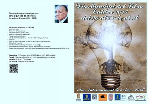 G&aacute;ldar celebra los actos conmemorativos del D&iacute;a Mundial del Libro