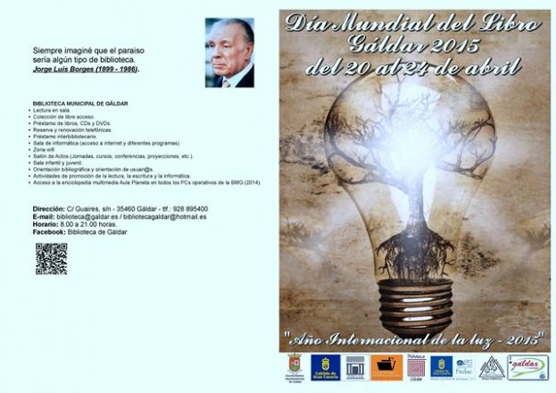 G&aacute;ldar celebra los actos conmemorativos del D&iacute;a Mundial del Libro