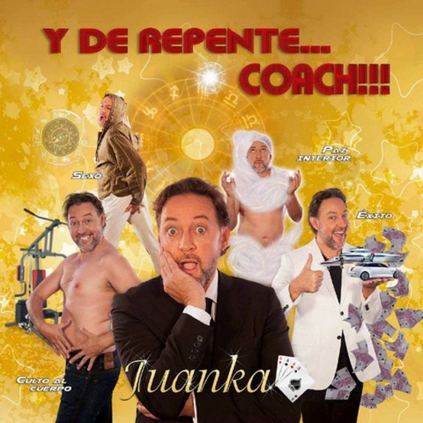 Teror: Juanka abre el viernes la temporada del Auditorio con &quot;Y de repente ... coach&quot;
