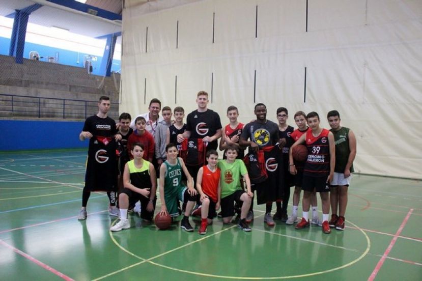 Baloncesto: Visita de CAP-Belgium y Global Pipeline Athletics