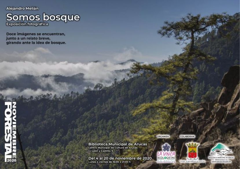 Noviembre Forestal llega a Arucas con la Exposici&oacute;n Fotogr&aacute;fica &ldquo;SOMOS BOSQUE&rdquo;