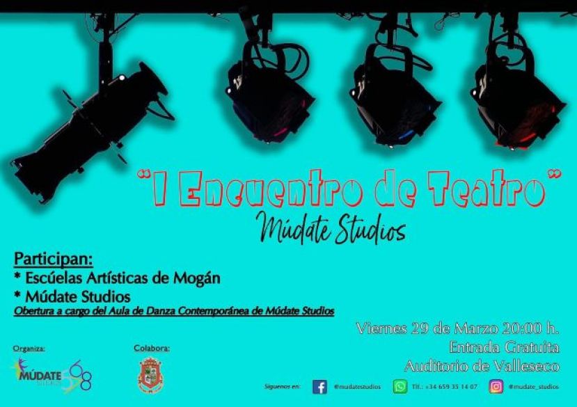 Valleseco acoge el I Encuentro de Teatro M&uacute;date Studios
