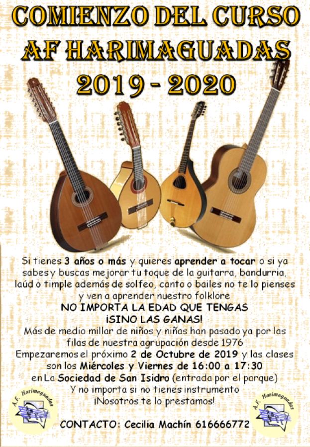Comienza un nuevo curso para la Agrupaci&oacute;n Folcl&oacute;rica Harimaguadas