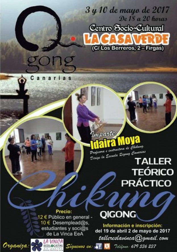 Firgas: Plazo para inscribirse en el &ldquo;Taller Te&oacute;rico/Pr&aacute;ctico de Qigong (Chikung)"