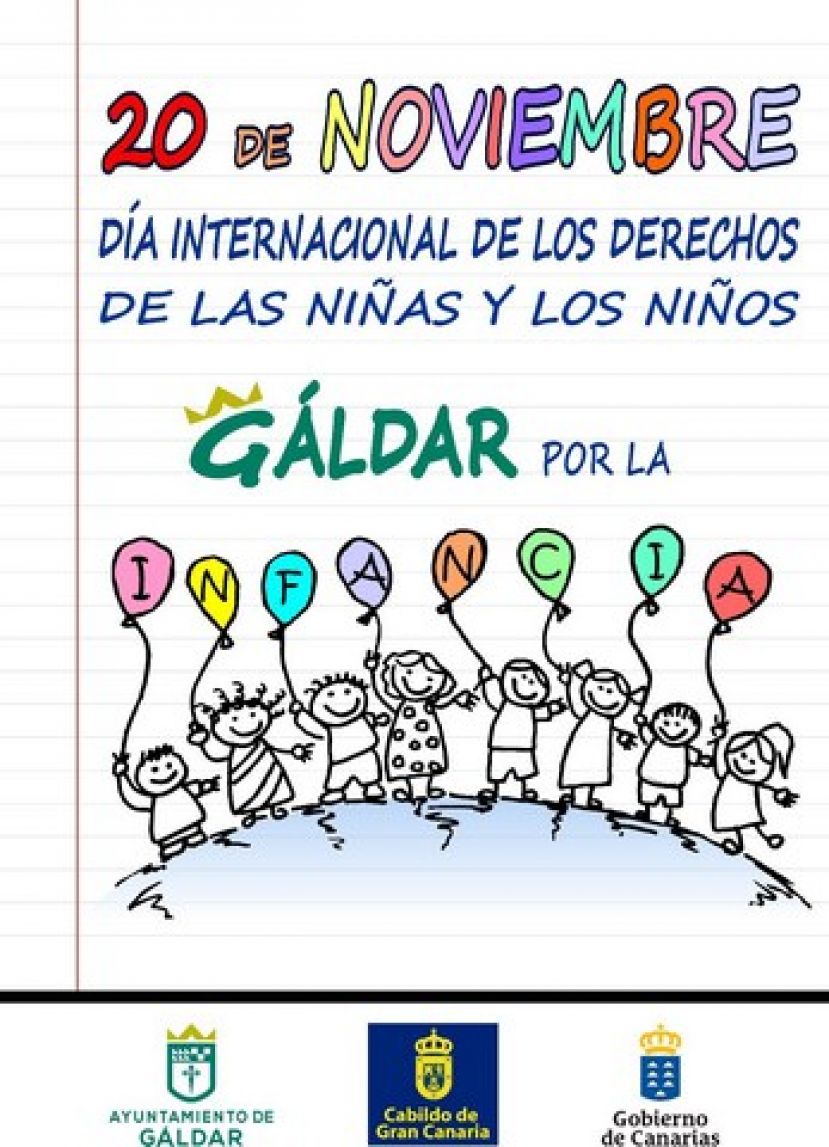 G&aacute;ldar: Este lunes, D&iacute;a Internacional de los Derechos de la Infancia