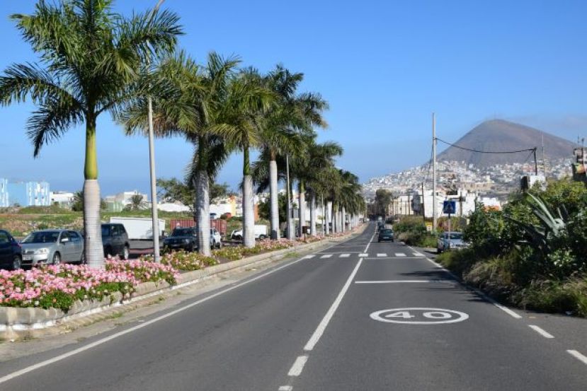 Gáldar: Cierre por obras del tramo desde el cementerio a la entrada de La Enconada