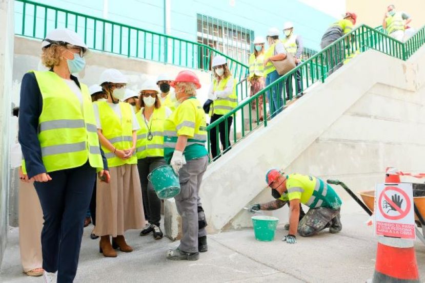 El SCE forma y contrata a 45 personas sin trabajo para la rehabilitación de 150 viviendas de San Bartolomé
