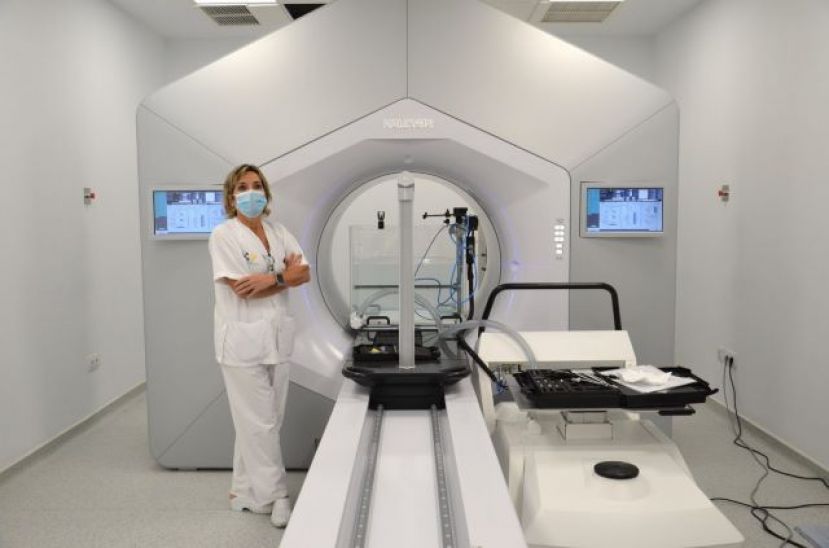 Trabajos de calibraci&oacute;n de puesta en marcha del sexto acelerador en el Dr. Negr&iacute;n