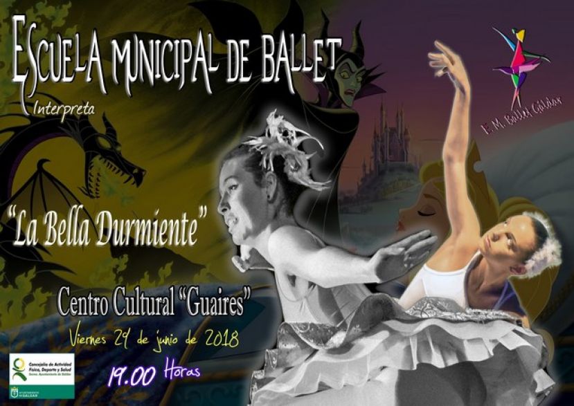 G&aacute;ldar: La Escuela Municipal de Ballet clausura el curso con &ldquo;La Bella Durmiente&rdquo;