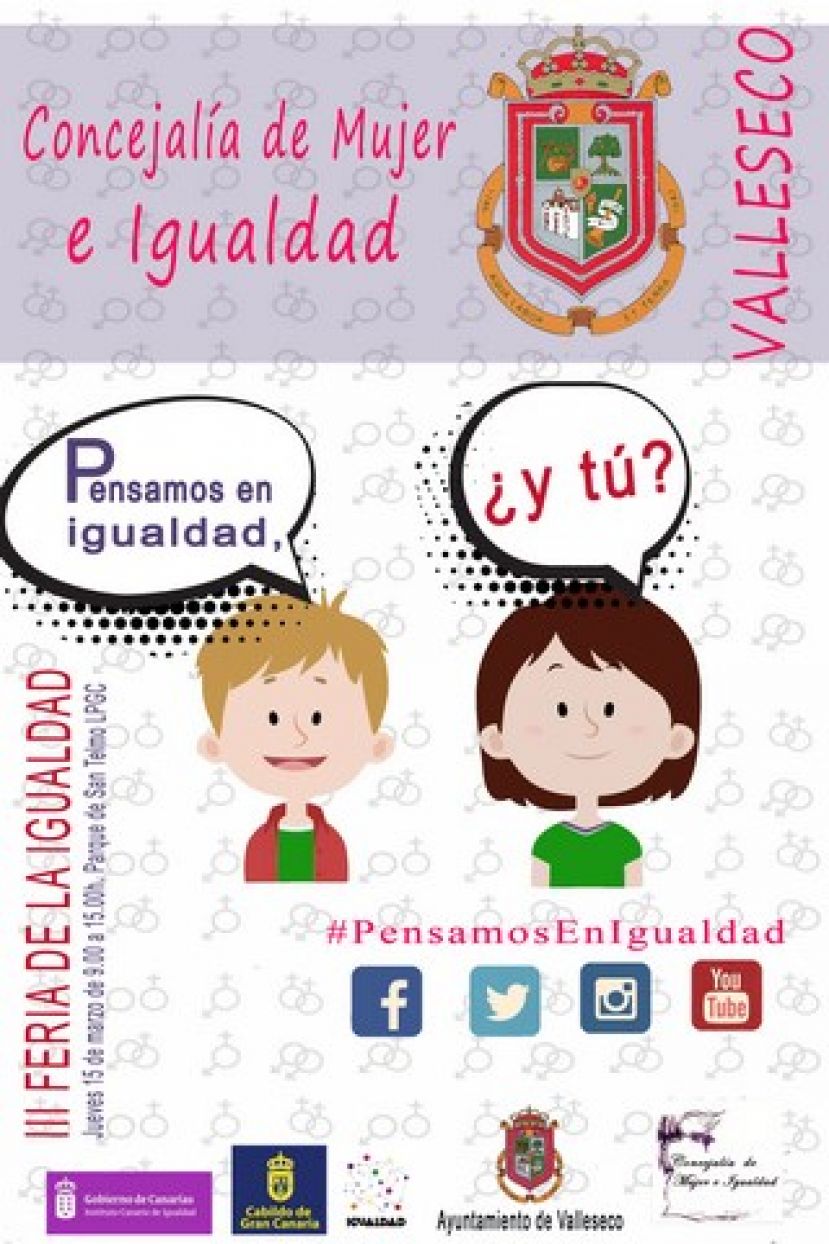Valleseco se acerca a la III Feria Insular por la Igualdad