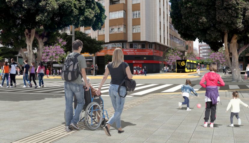 Guaguas Municipales colabora con la campaña de la Ciudad San Juan de Dios