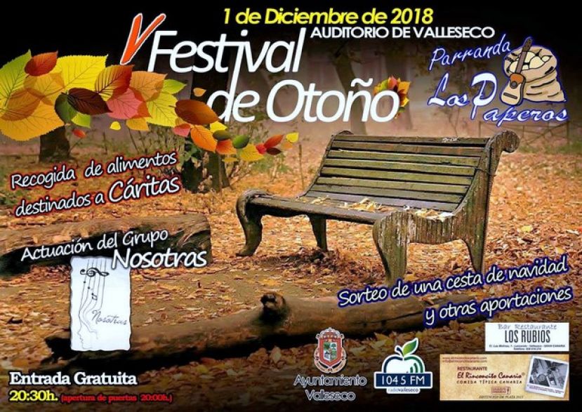 Los Paperos y Nosotras centran el V Festival de Oto&ntilde;o