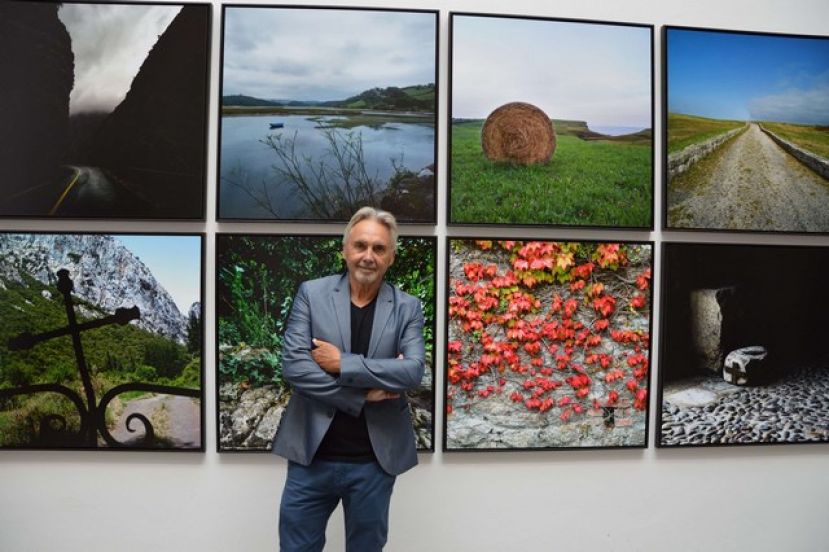 EL FOT&Oacute;GRAFO &Aacute;NGEL LUIS ALDAI DIRIGE UNA VISITA GUIADA A LA EXPOSICI&Oacute;N &ldquo;CUARENTA LEGUAS POR CANTABRIA&rdquo;