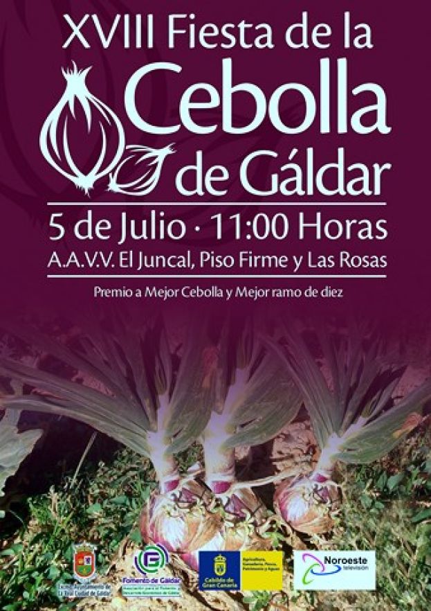Gáldar:  La Fiesta de la Cebolla centra la programación de este fin de semana
