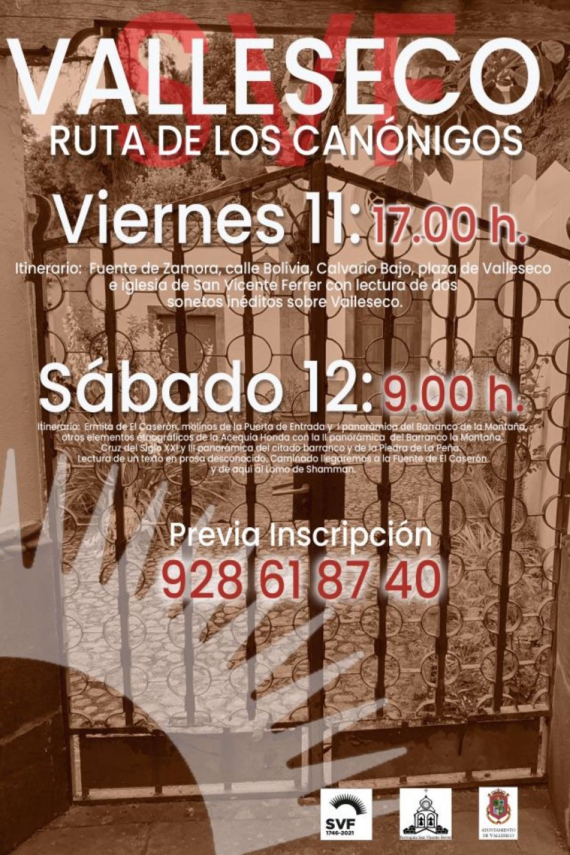 Valleseco ha ideado para este fin de semana un programa de rutas can&oacute;nigas