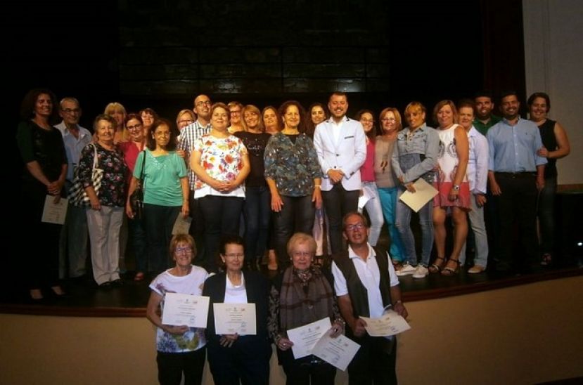 Clausura del Curso 2015/2016 de la Universidad Popular de G&aacute;ldar