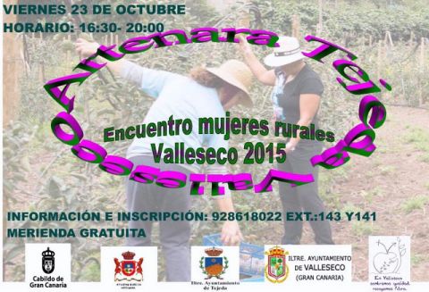 Valleseco acoge el pr&oacute;ximo 23 de octubre, el III Encuentro Mujeres Rurales