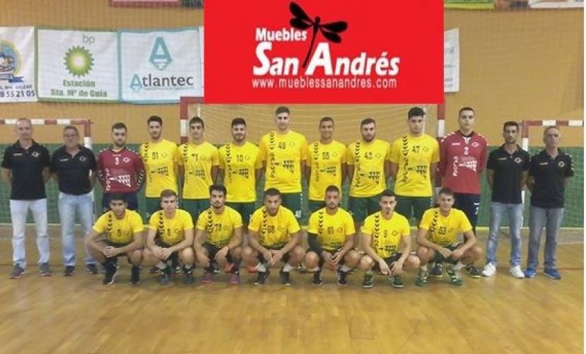 Balonmano: (29-25) El Muebles San Andr&eacute;s G&aacute;ldar se impuso al Tirma Escaleritas