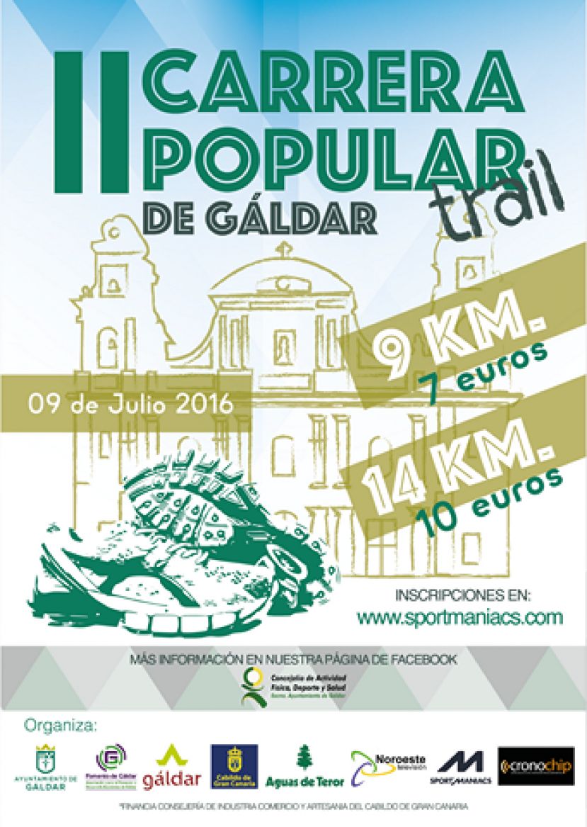 Abierto el Plazo para las Inscripciones de la II Carrera Popular Trail G&aacute;ldar