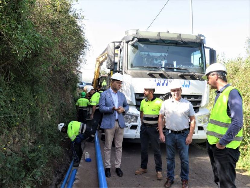 Gu&iacute;a: A final de mes culminan las obras de la tuber&iacute;a Bascamao-Monta&ntilde;a Alta