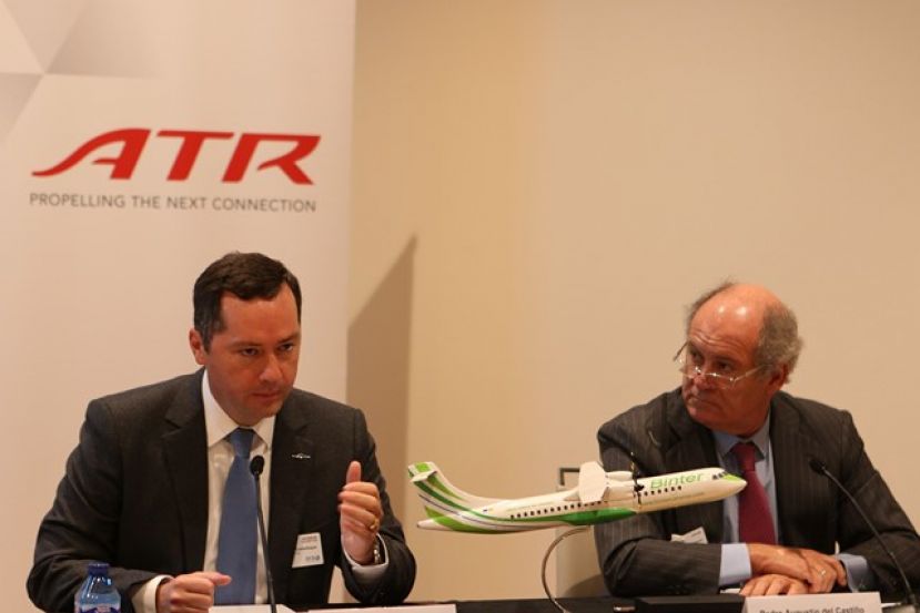 Binter compra seis nuevos aviones ATR 72-600