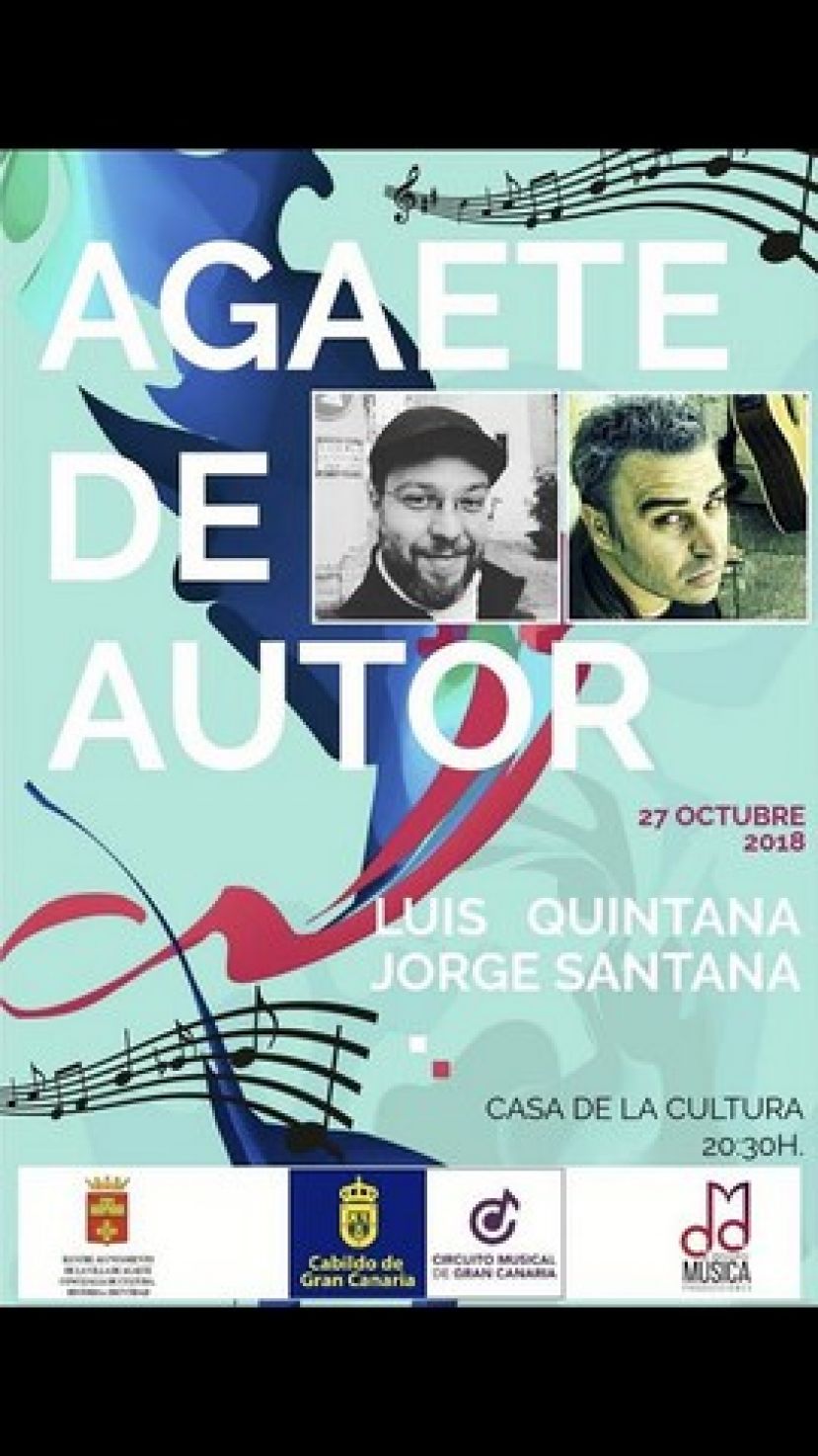 ‘Agaete de Autor’ ofrece el concierto de Luis Quintana y Jorge Santana