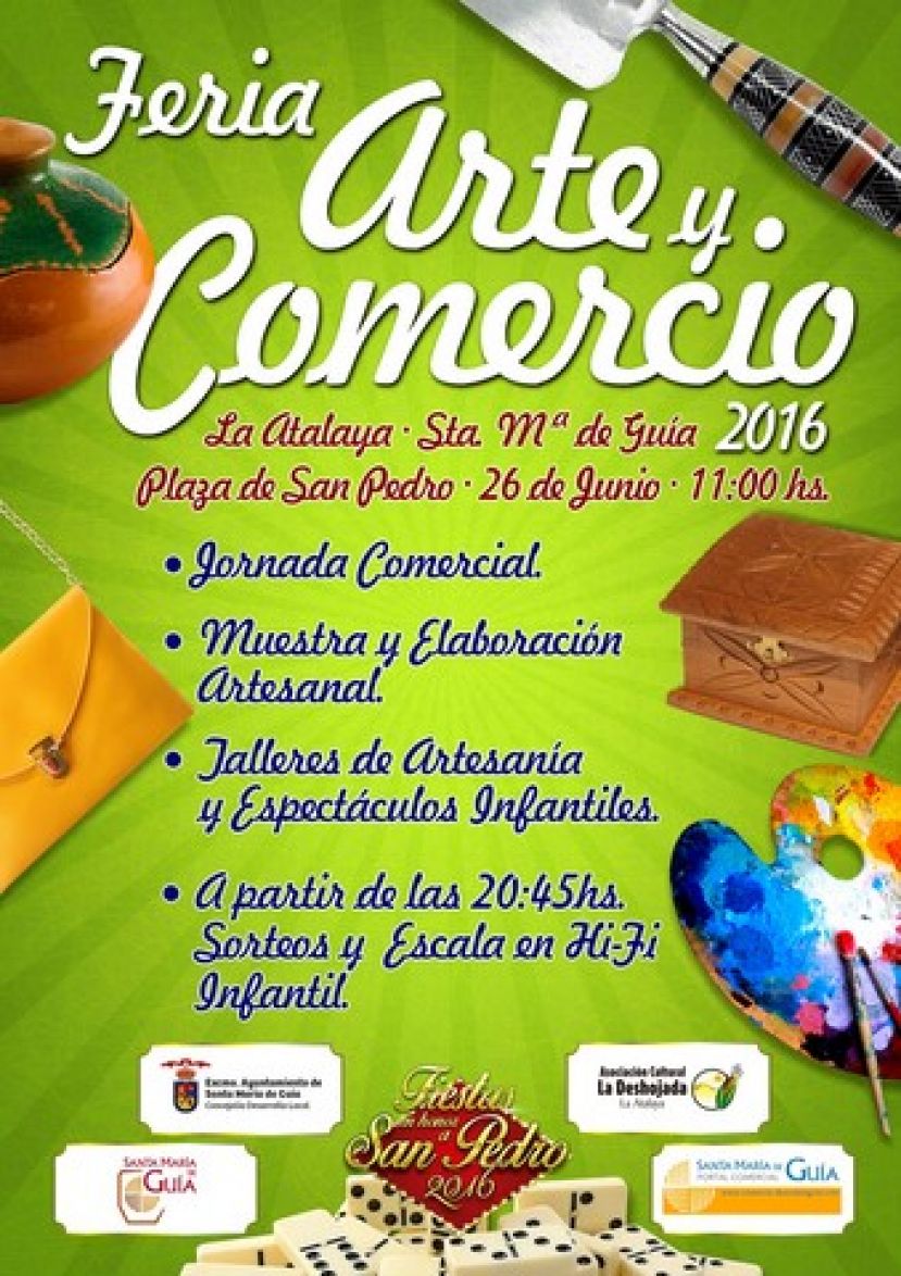 Gu&iacute;a: La Plaza de La Atalaya acoger&aacute; este domingo una Feria de Arte y Comercio