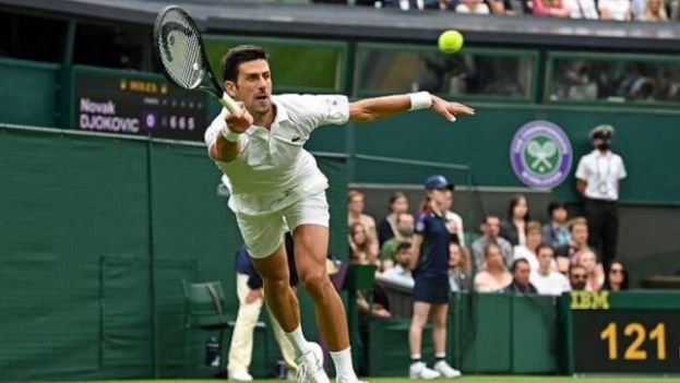 Djokovic gana en Wimbledon e iguala a Nadal y Federer en t&iacute;tulos
