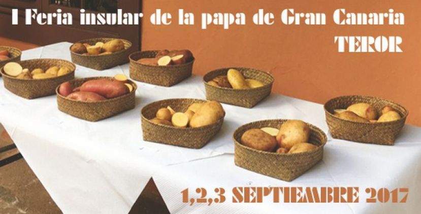 Teror acogerá desde hoy la 1ª Feria insular de la papa en la Fiesta del Pino