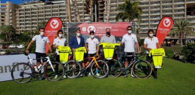 Presentaci&oacute;n de Anfi como patrocinador de la Challenge Mog&aacute;n Gran Canaria 2021