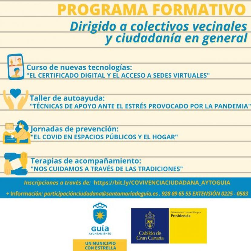 Guía ofrece formación sobre nuevas tecnologías y prevención ante la pandemia