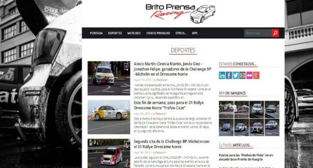 Motor: Brito Prensa Racing ofrece mayor facilidad de lectura a sus visitas