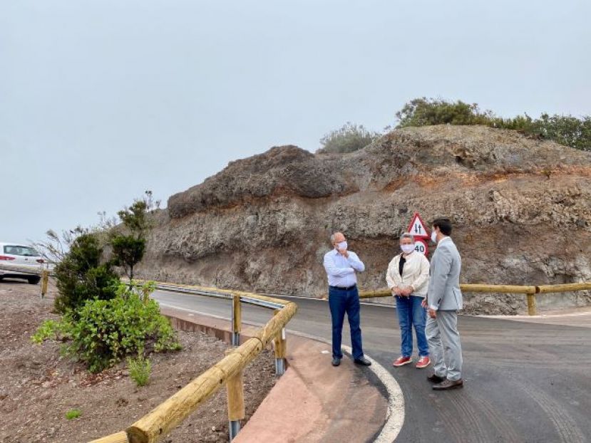 La Gomera: Concluyen los trabajos de la vía de acceso a Abrante, en Agulo