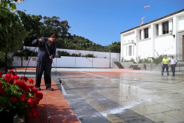 El Ayuntamiento de Valleseco ha finalizado un plan de choque de lavado