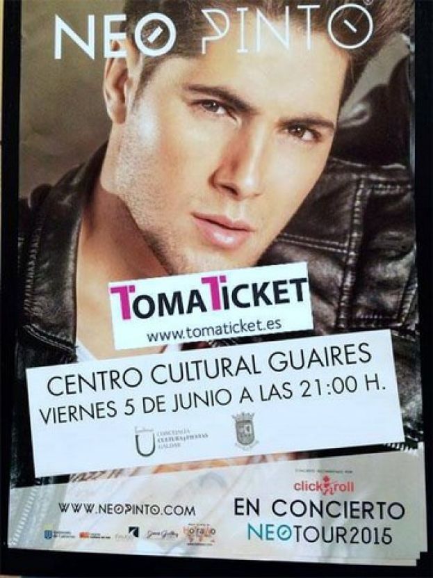 Gáldar: El cantante Neo Pinto recala este viernes en el  Centro Cultural Guaires