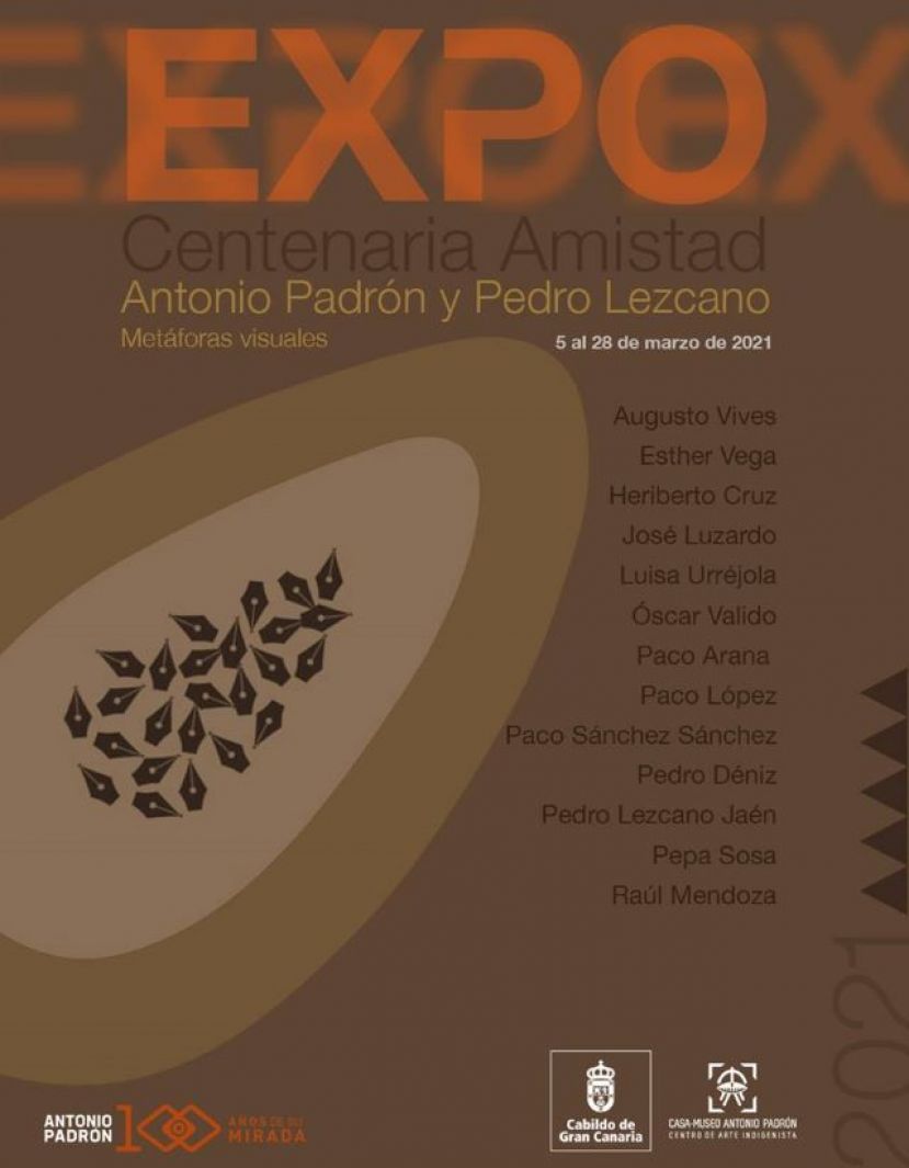 TRECE ARTISTAS EXPONEN SUS OBRAS A PARTIR DE LA FUSIÓN DE CUADROS DE ANTONIO PADRÓN Y TEXTOS DE PEDRO LEZCANO