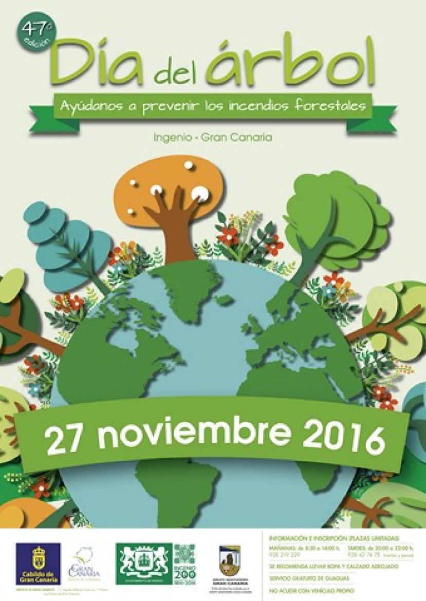 Las Jornadas Forestales y el Día del Árbol, principales actividades de Noviembre