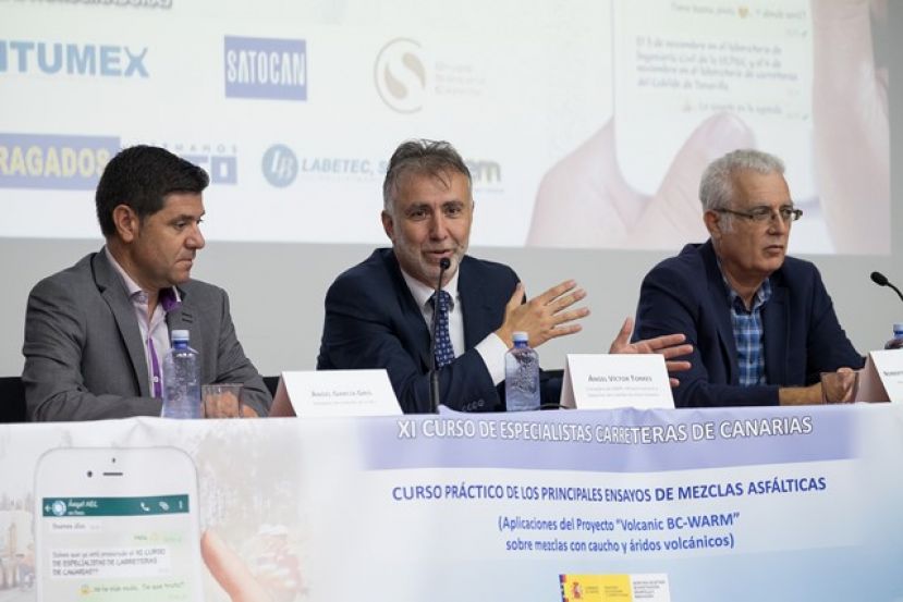 El Cabildo colabora en mezclas asf&aacute;lticas m&aacute;s ecoeficientes y sostenibles