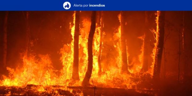 Se ampl&iacute;a a El Hierro, La Gomera y La Palma la alerta por Riesgo de Incendios Forestales