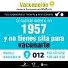 Los residentes en Gran Canaria y Tenerife nacidos antes de 1957 que no han sido vacunados pueden pedir cita en 012