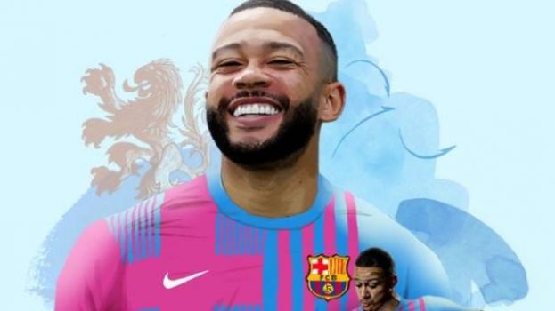 Ya es oficial: Memphis Depay, nuevo jugador del Bar&ccedil;a