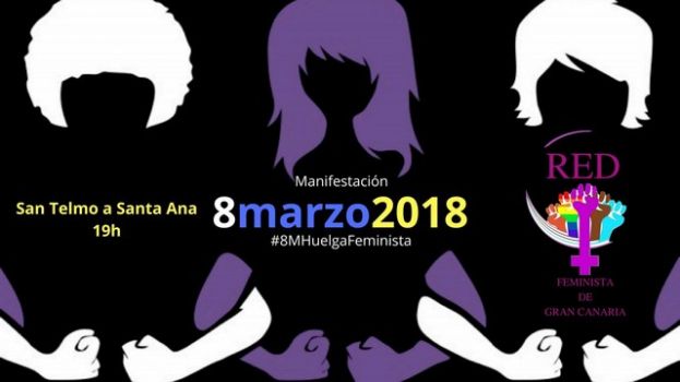 El grupo de gobierno del Cabildo de Gran Canaria se suma a la huelga feminista